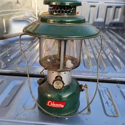 Coleman Lantern USA Camping Hunting Fishing Gas Fuel Light