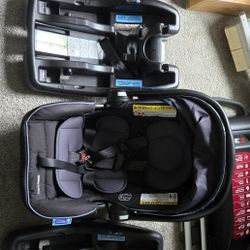 Graco Car Seat With 2 Bases