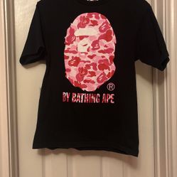 Bape Pink Camo T
