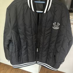 True Religion Letterman Never Worn