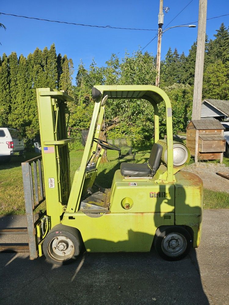 Clark C500-45 Forklift Propane