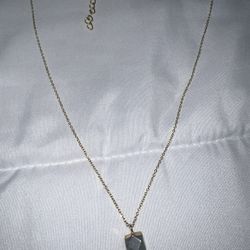 Labradorite Gold Plated Necklace 