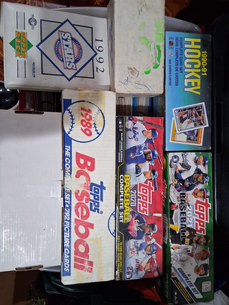 Countless Baseball, Basketball, Football, Hockey Cards From New To Old All In Excellent Condition. With The Best Names In Sports.