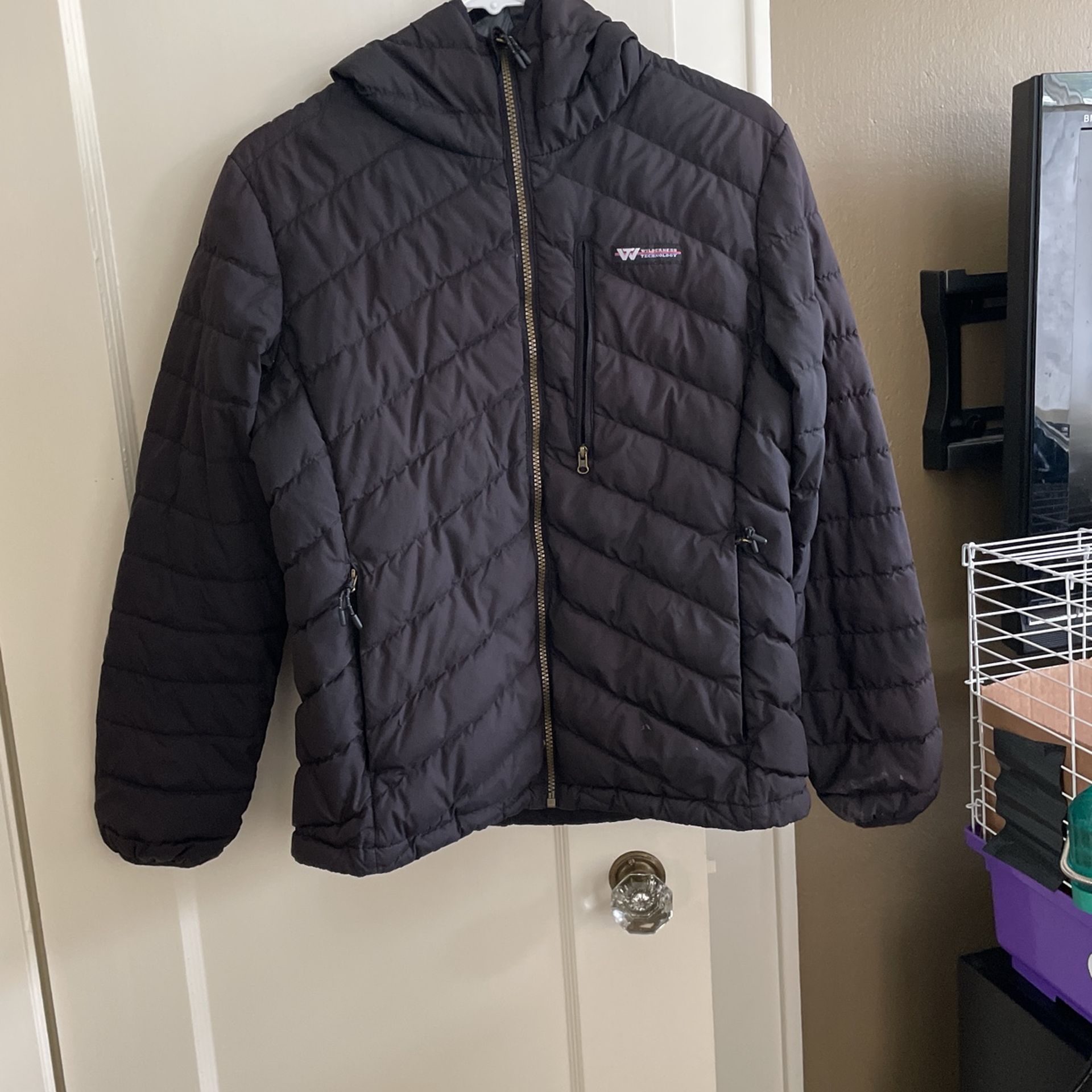 Western Technology Black Puff Down Jacket Small