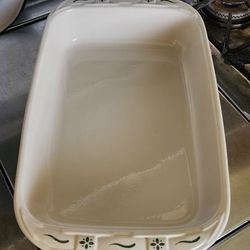 Longaberger Pottery Baking Dish
