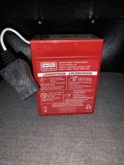6 volt power wheels battery (new)