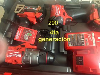Combo milwaukee 4generation 5.0 Baterias New