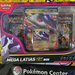 Pokemon TCG Mega Evolution Mega Latias ex Box