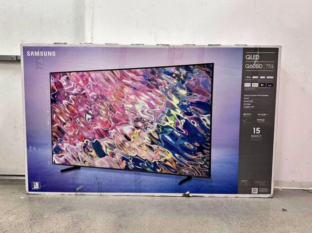 SAMSUNG 75” QLED Q60B 4K UHD Dual LED Quantum HDR Smart TV for Sale in Los Angeles, CA OfferUp