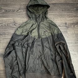 Nike Black & Olive Windbreaker 