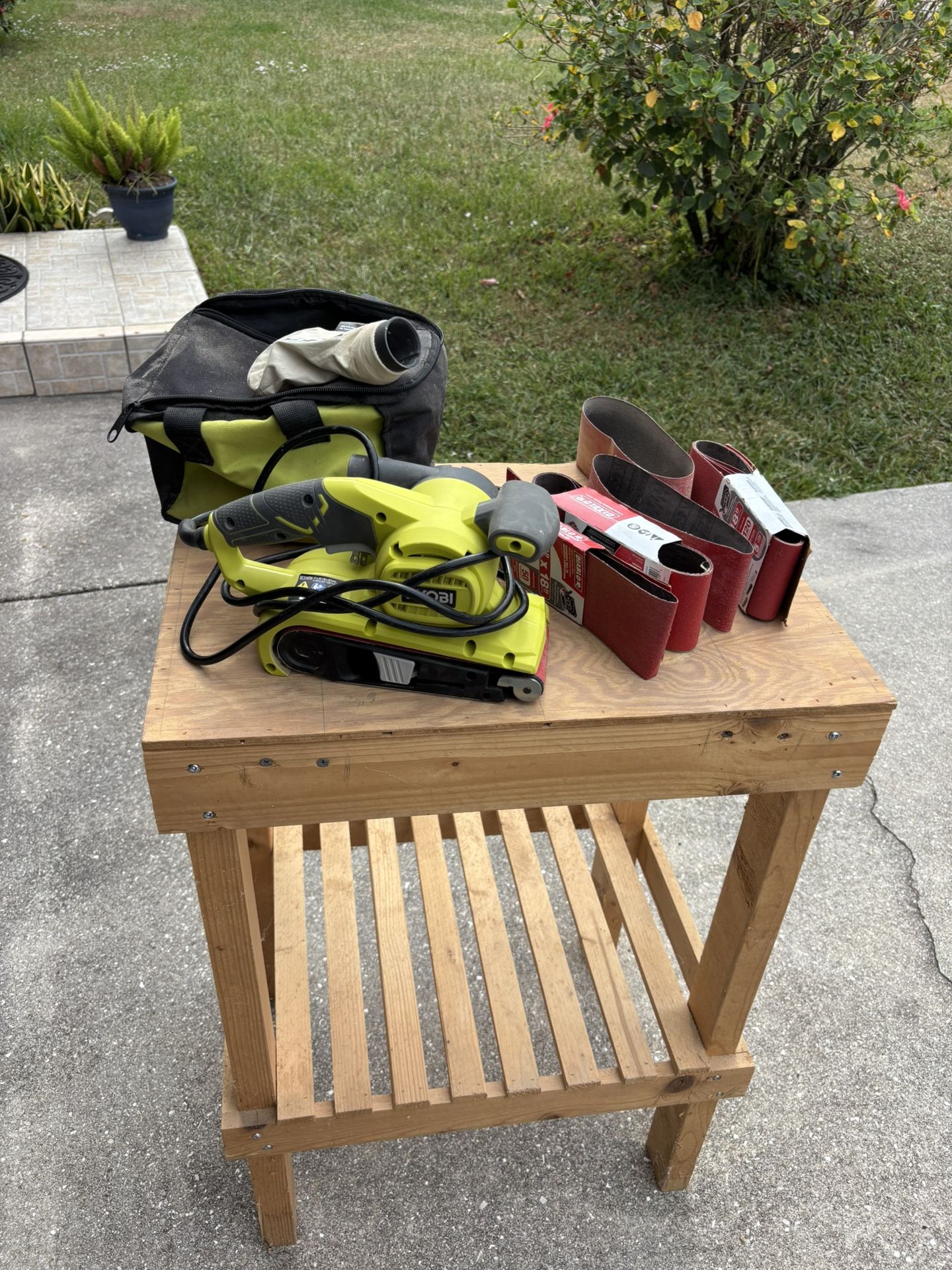 Ryobi Corded Portable Belt Sander 