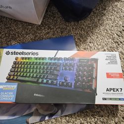 Steelseries Apex 7 Mechanical Keyboard (New)