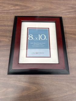 Classic walnut finished frames