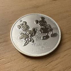 2023 - Niue 1 OZ Silver $2 Disney Mickey & Minnie Mouse Made for Each Other (In Capsule)