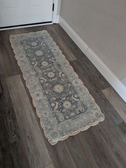 Entry way rug runner