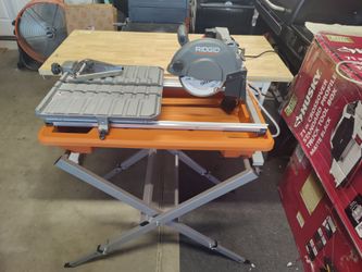 Ridgid 7" Wet Tile Saw