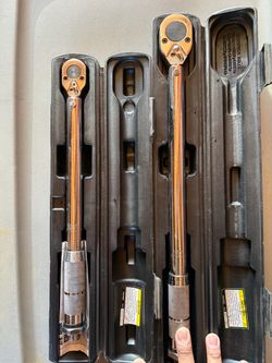 Pittsburgh Torque Wrenches (1/2 and 3/8)