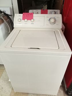 Whirlpool washer super size heavy duty works great .Warranty . Delivery available . 2203 Fowler st. Ft. Myers 33901