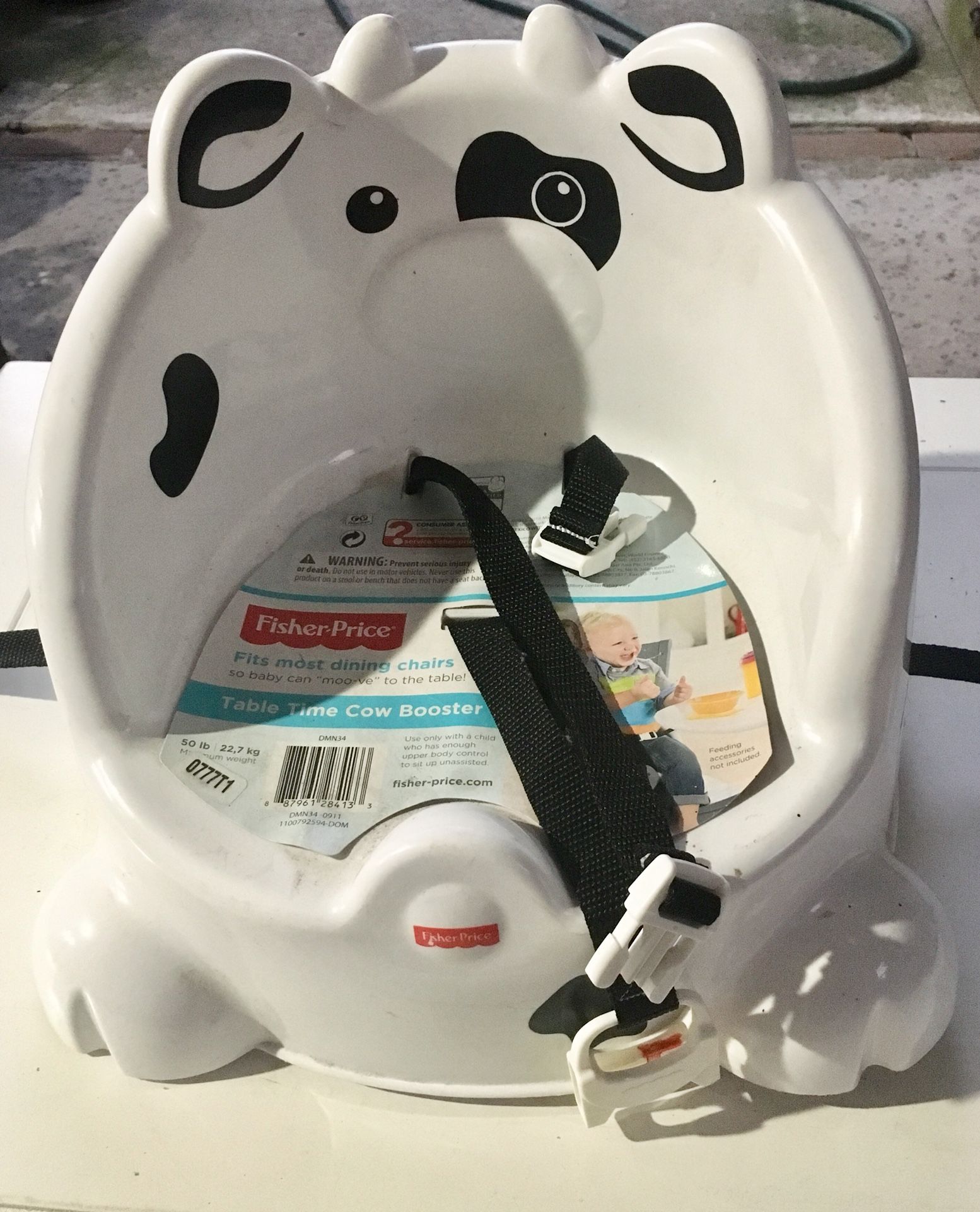 Fisher-Price cow booster seat
