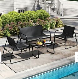 outdoor Metal Patio set