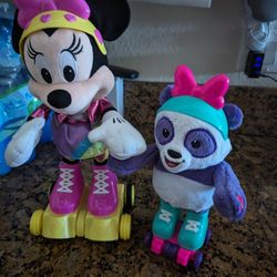 Skating Minnie Mouse 