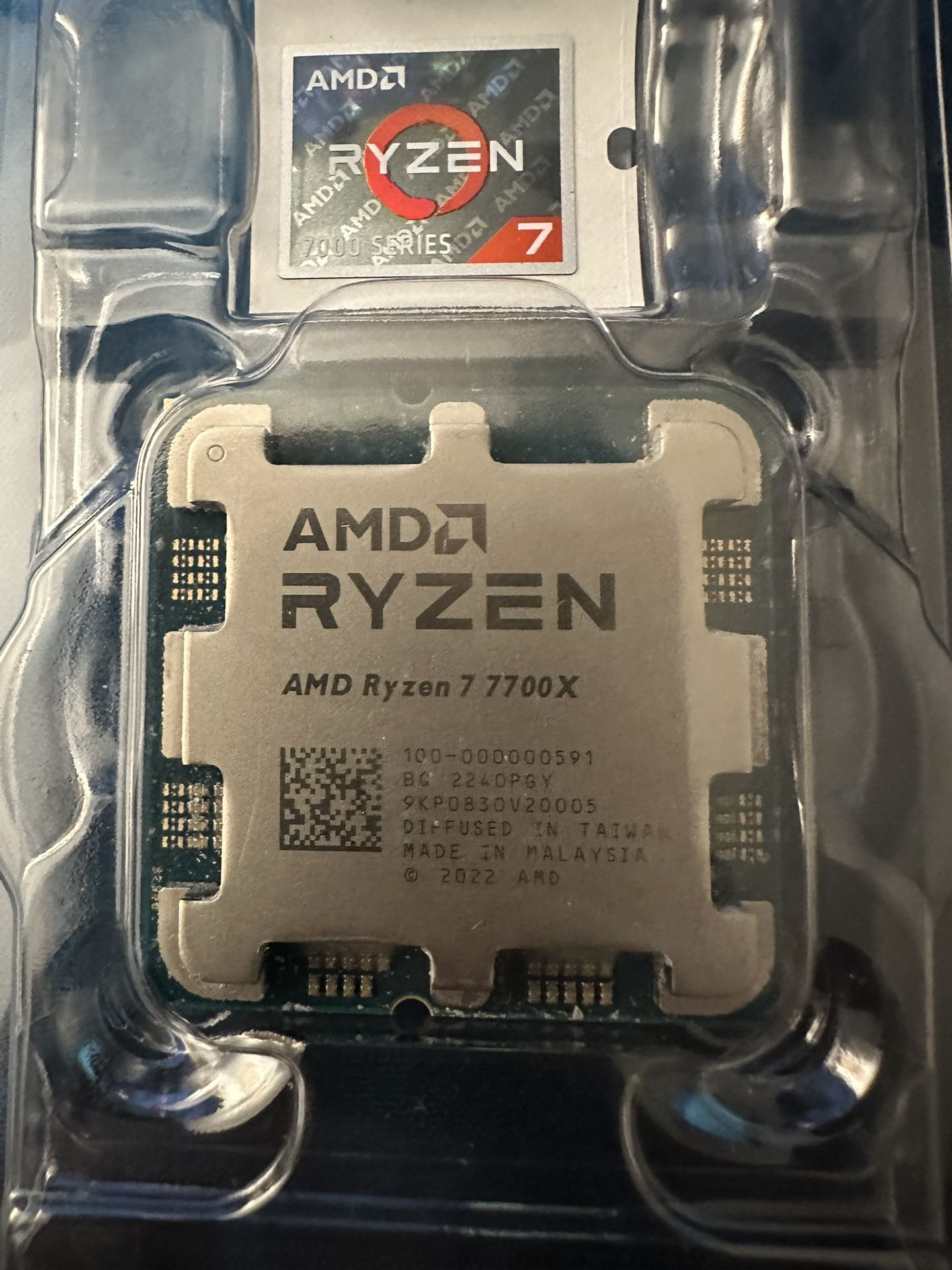 AMD Ryzen 7 7700X CPU