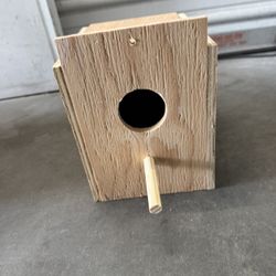 Parakeet Nest Box (outside Cage) 