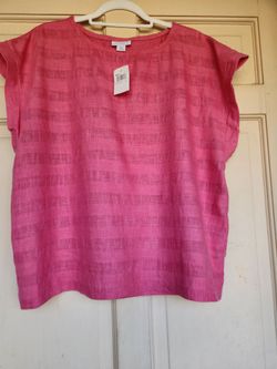 Blouse lino y rayón L