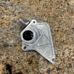 Dedicated Motorsports Polaris Pro R Billet Oil Filler and turbo oil drain port