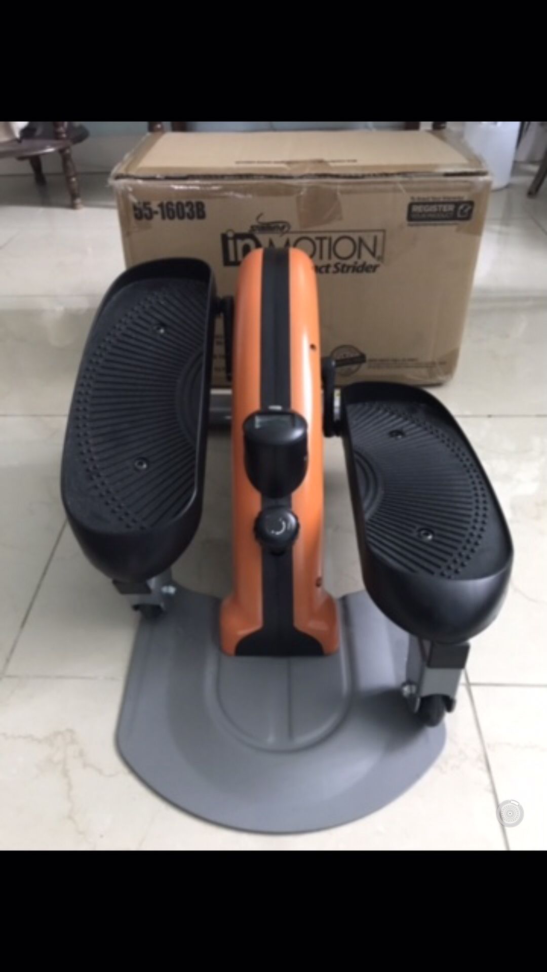 STAMINA IMMOTION ELLIPTICAL TRAINER ,PORTABLE, PORTABLE, EFFICIENT CARDIO.