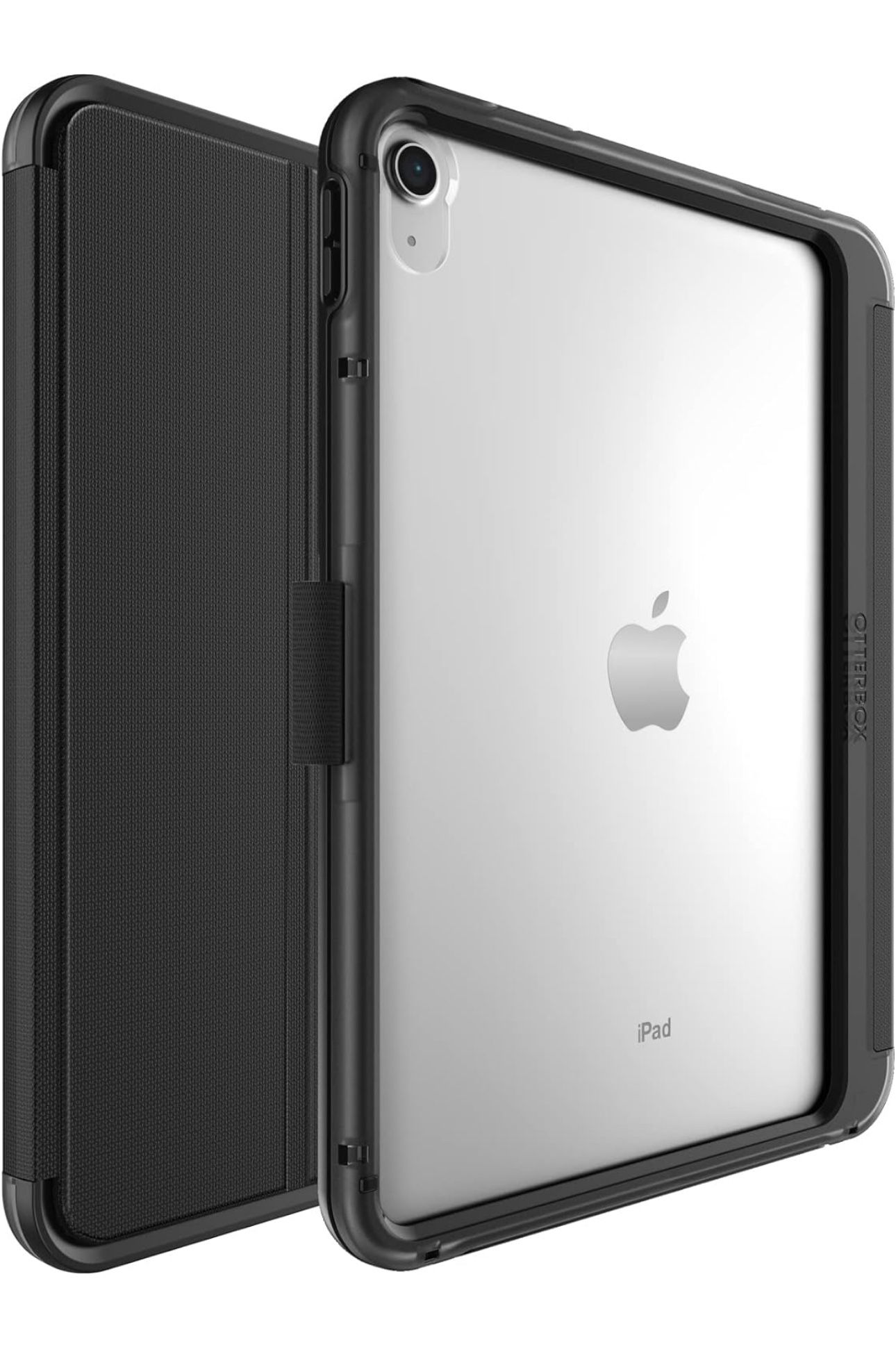 OtterBox Symmetry Folio Case for iPad 10.9-Inch (10th gen 2022), Shockproof, Drop Proof, Slim Protective Folio Case, Tested to Military Standard, Blac