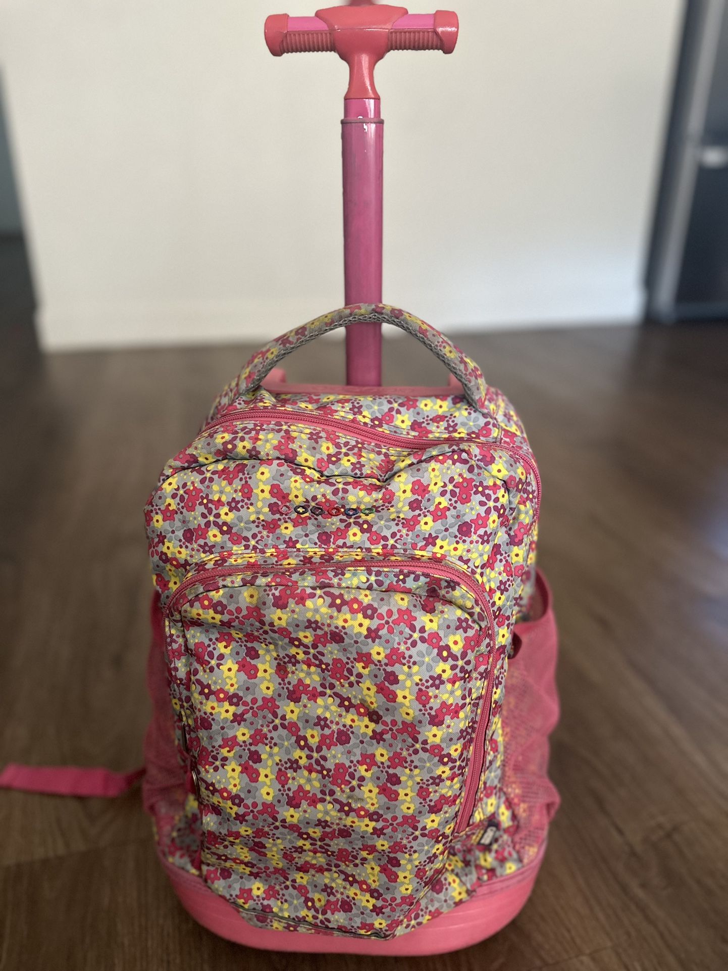 School Backpack With Wheels - Jworld Branded