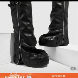 Punk Over Flap Boots 