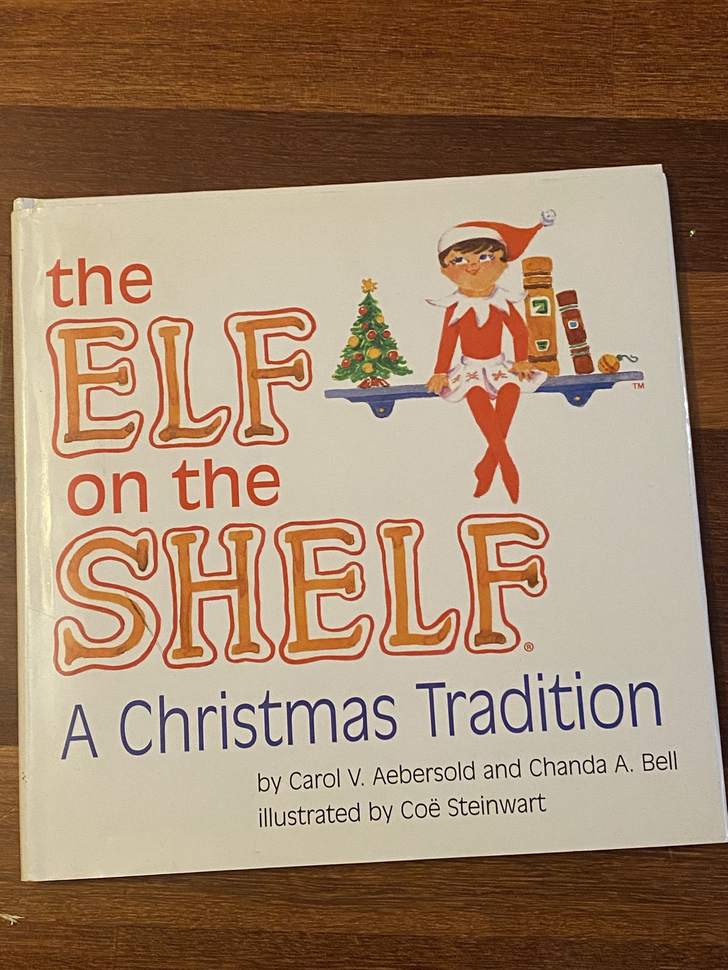 Elf On The Shelf Replacement Book English (girl)
