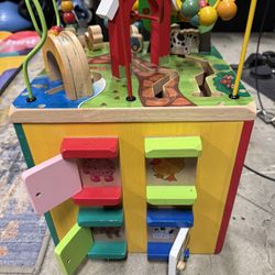 Wooden Activity Box 