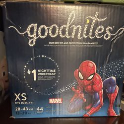 Toddler pull Ups SpiderMan XS -43 Count! 