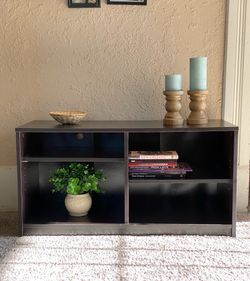 Dark Brown TV Stand/Entertainment Center/Bookcase