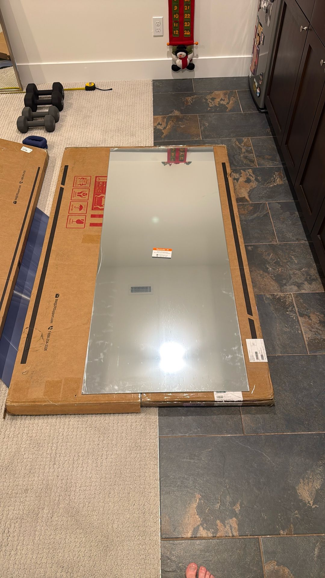 2’x 6’ Gym Mirror
