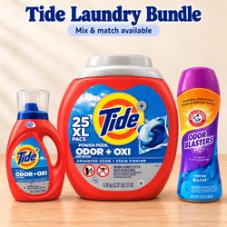Tide laundry bundle