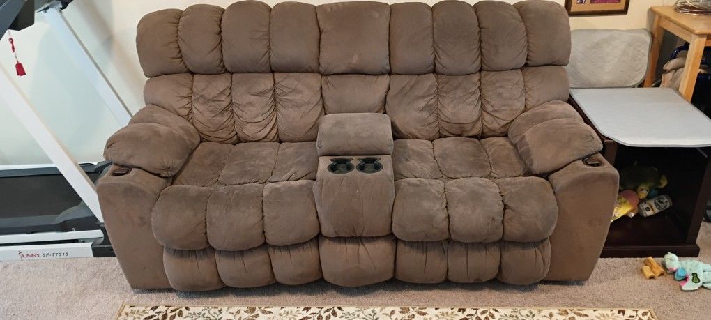Double Recliner Loveseat