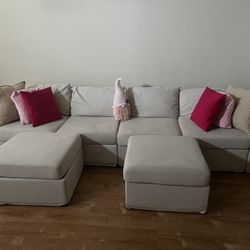 6 Seater Sectional 