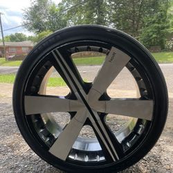 22 In Wheel/rims 265/35ZR22