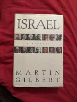 Israel: A History by Martin Gilbert Hardcover 1998 1st Printing