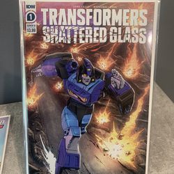 Transformers: Shattered Glass #1 (IDW Publishing, 2021) Variant Cover B