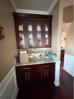 Kitchen cabinets