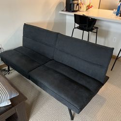 Mainstays Memory Foam Pillow Top Futon – Excellent Condition