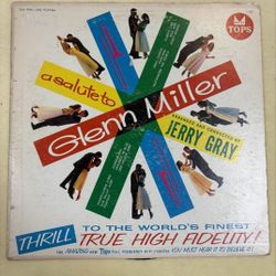 Glenn Miller: A Salute to Vintage Vinyl Record