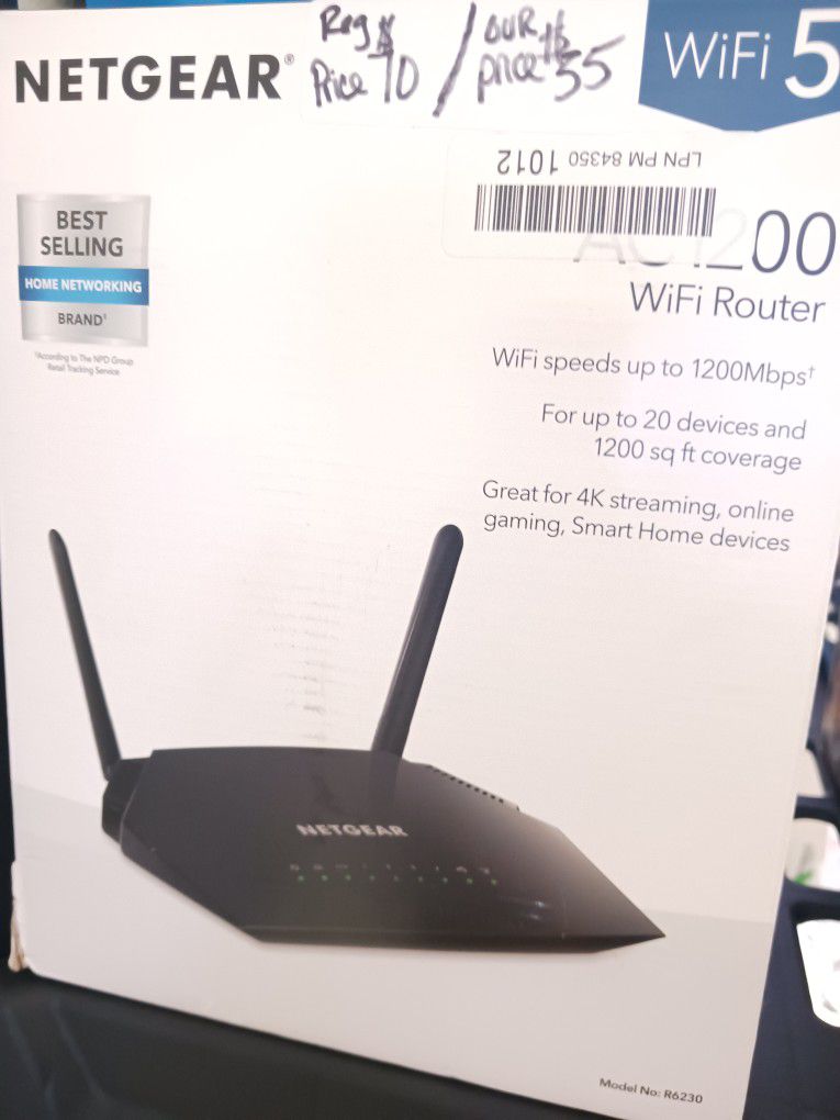 Netgear Brand Dual High-speed Wireless WiFi Router 