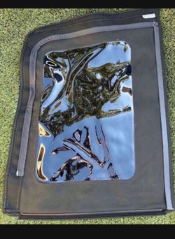 07-18 Jeep Wrangler JK 4-Door) …MasterTop Replacement Quarter Window; Black Diamond; Passenger Side ONLY !!!!