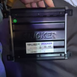 Kicker 800.1 Amplifier